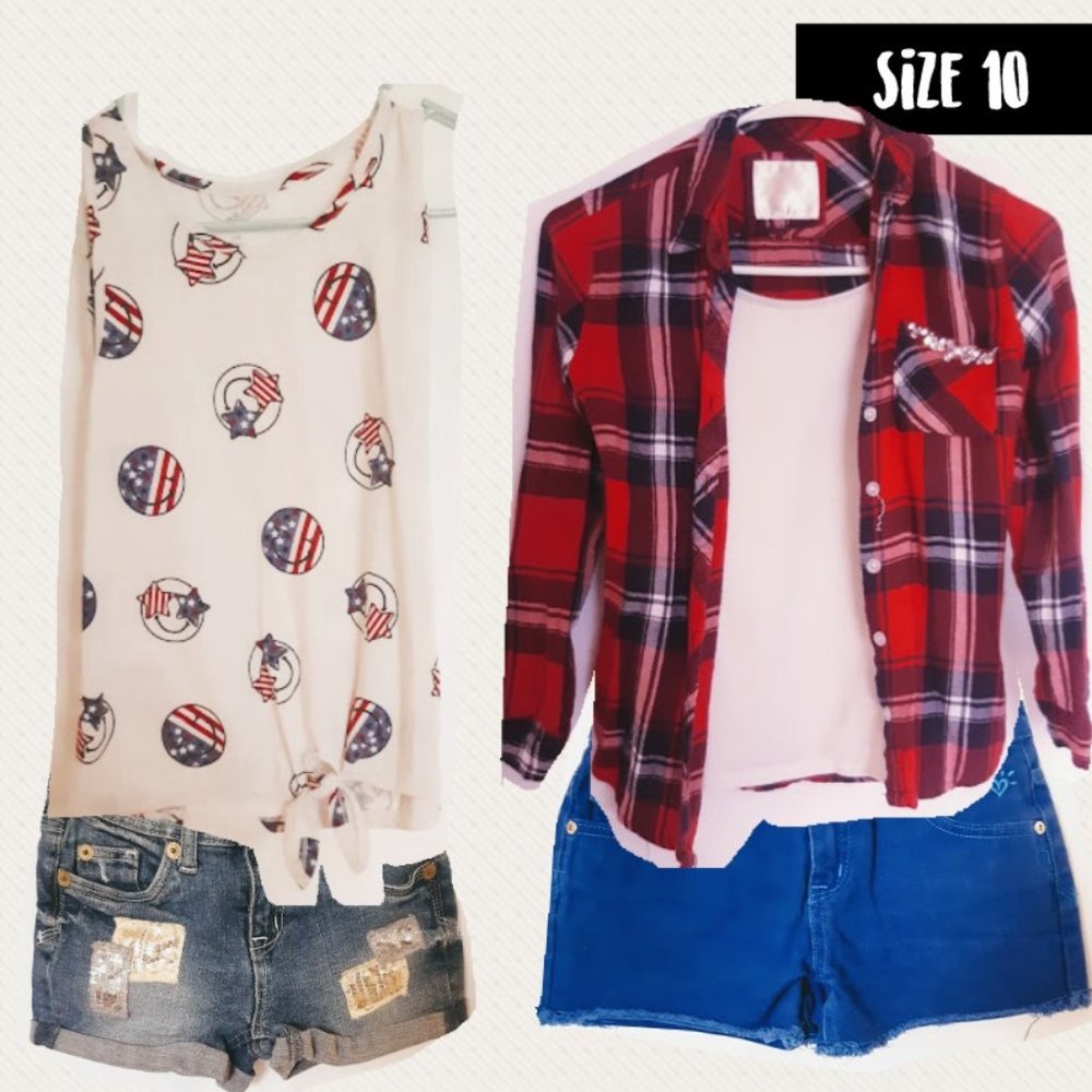 Patritoic Outfits 4 pcs